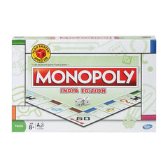 Monopoly India Edition Board Game for Families and Kids Ages 8 and Up, Classic Gameplay