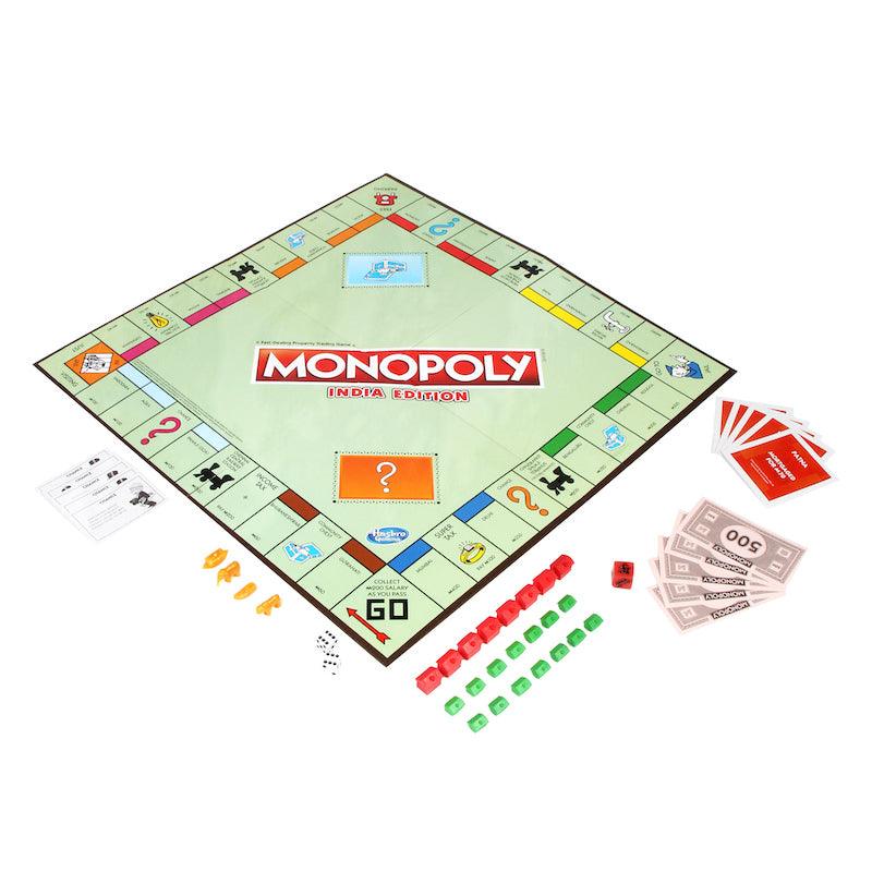 Monopoly India Edition Board Game for Families and Kids Ages 8 and Up, Classic Gameplay