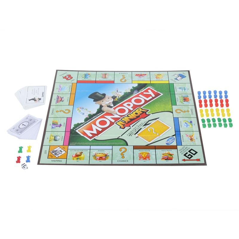 Monopoly Junior Board Game For Kids Ages 5 and Up, Great Introduction to the Game