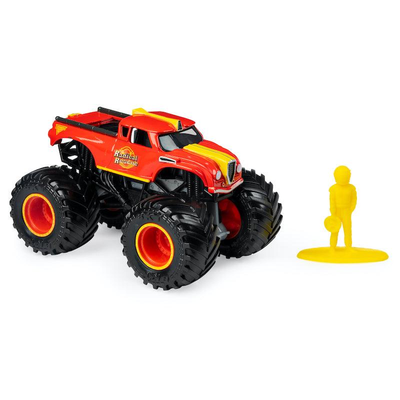 Monster Jam 1: 64 Single Pack- Radical Rescue for 5+ Kids
