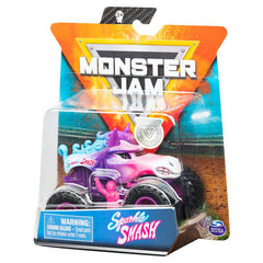 Monster Jam 1: 64 Single Pack- Sparkle Smash for Boys 5+