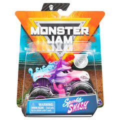 Monster Jam 1: 64 Single Pack- Sparkle Smash for Boys 5+
