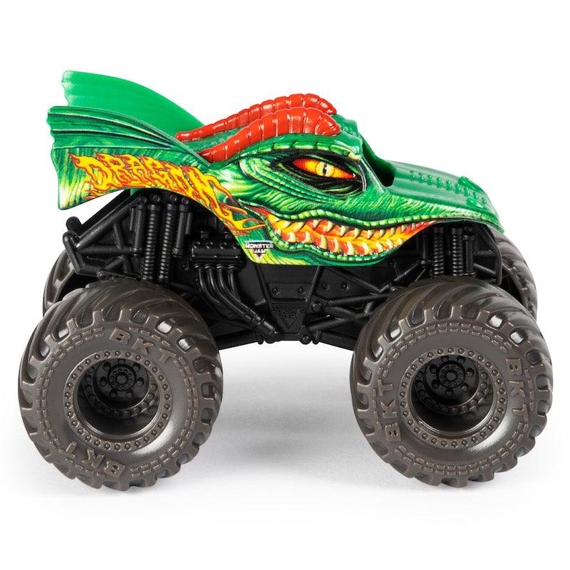 Monster Jam 1: 70 Single Pack- Plastic Truck Dragon