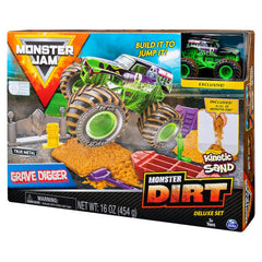 Monster Jam Grave Digger Dirt Deluxe Set