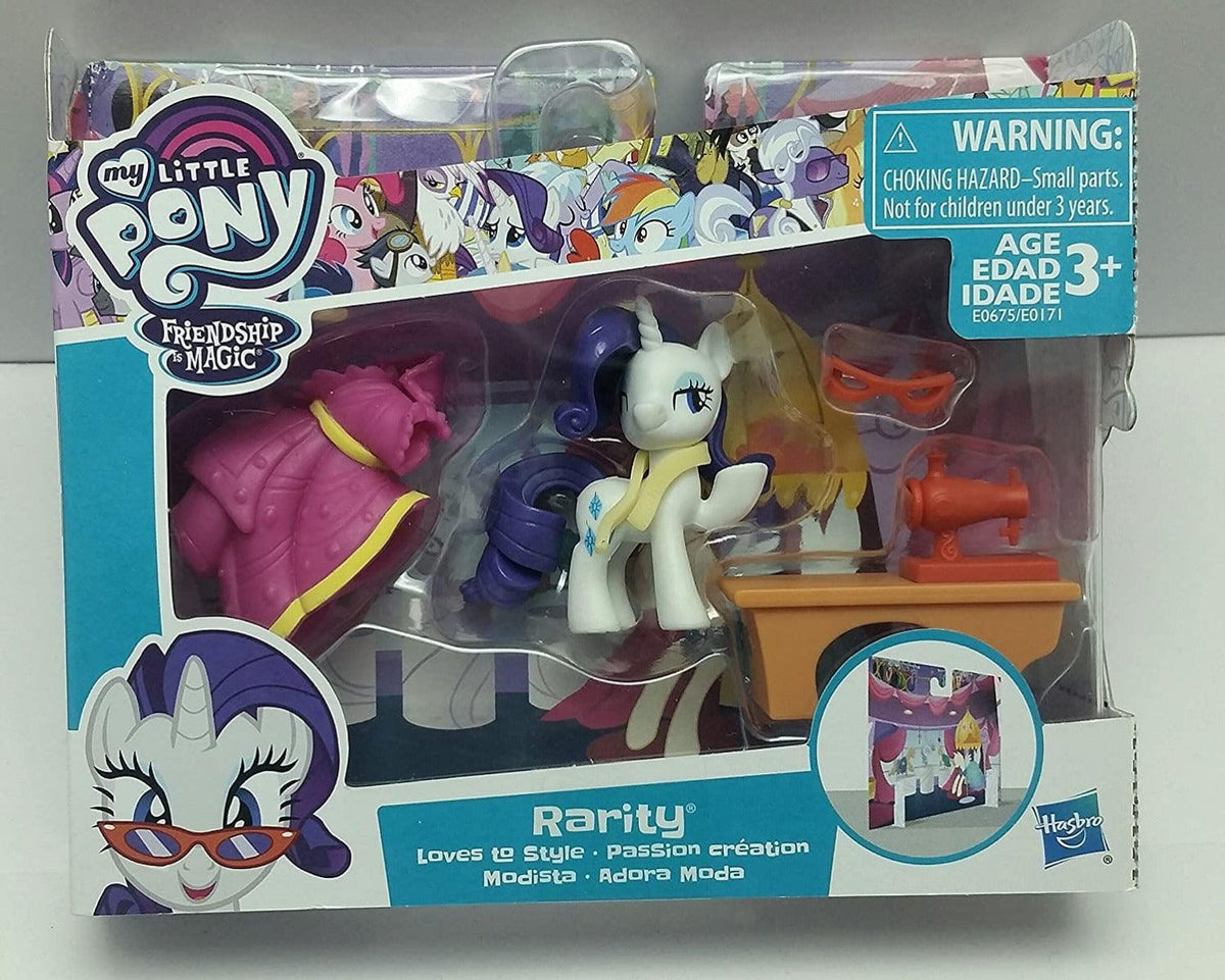 My Little Pony Friendship is Magic Rarity Pony Story Set