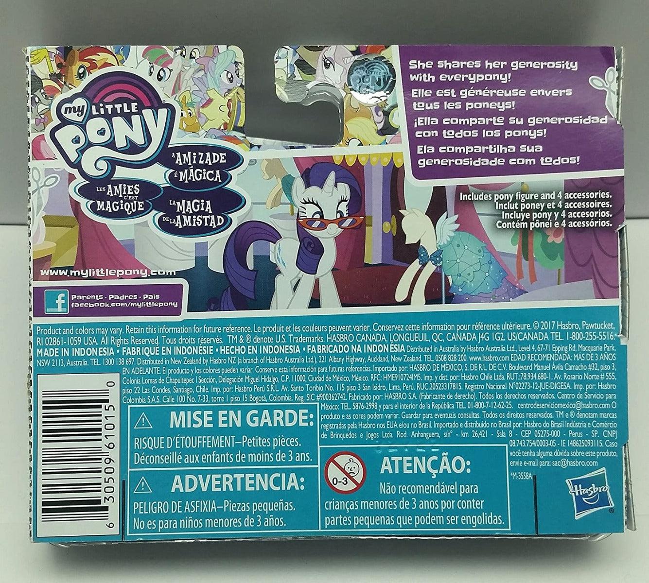 My Little Pony Friendship is Magic Rarity Pony Story Set