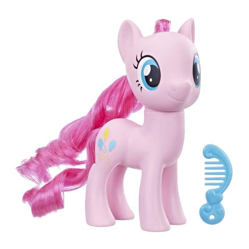 My Little Pony Toy 6-Inch Pinkie Pie, Pink Pony Figure with Rooted Hair and Comb