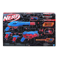 Nerf Alpha Strike Mission Ops Set Includes 4 Blasters, 2 Half-Targets, and 25 Official Nerf Elite Darts