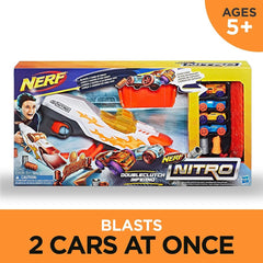 Nerf DoubleClutch Inferno Nitro Toy Includes Blaster