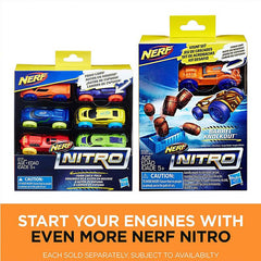 Nerf DoubleClutch Inferno Nitro Toy Includes Blaster