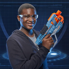 Nerf Elite 2.0 Commander Rd-6 Blaster, 12 Darts, 6-Dart Rotating Drum, Tactical Rails