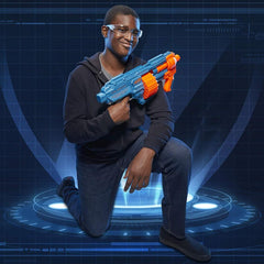 Nerf Elite 2.0 Shockwave RD-15 Toy Blaster, Official Nerf 30 Darts, Nerf 15-Dart Rotating Drum, Pump-Action, Toys for Kids, Teens, and Adults