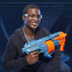 Nerf Elite 2.0 Shockwave RD-15 Toy Blaster, Official Nerf 30 Darts, Nerf 15-Dart Rotating Drum, Pump-Action, Toys for Kids, Teens, and Adults