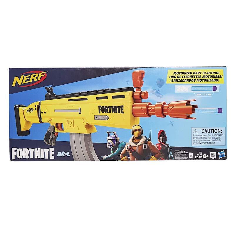 Nerf Fortnite AR-L Elite Dart Blaster Motorized Toy Blaster, 20 Darts, for Youth, Teens, Adults