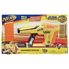 Nerf Magstrike N-Strike Air-Powered Toy Blaster, 50th Anniversary Icon Series, for Kids, Teens, Adults