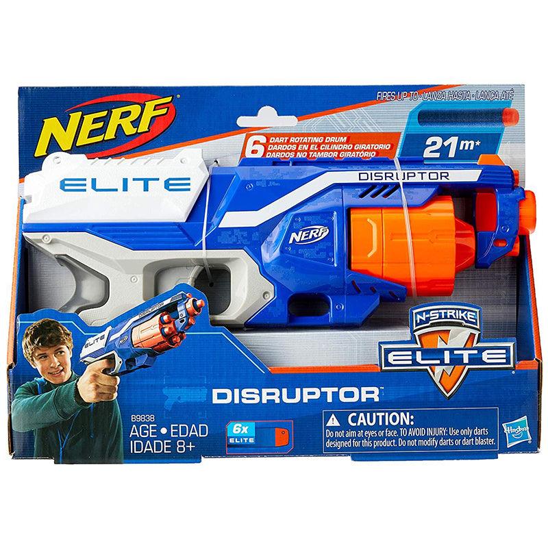 Toy Gun Nerf Surgefire Elite Blaster 15-Dart Rotating Drum, Slam