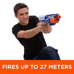 Nerf N-Strike Elite Disruptor Toy Blaster 6-Dart Rotating Drum, Slam Fire, Includes 6 Official Nerf Elite Darts, Toys for Kids, Teens, Adults