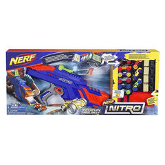 Nerf Nitro Moto Fury Rapid Rally Blaster and Foam Play