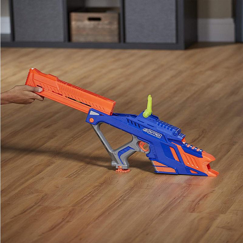 Nerf Nitro Moto Fury Rapid Rally Blaster and Foam Play