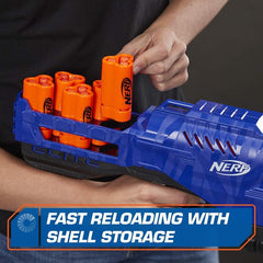 Nerf Trilogy DS-15 N-Strike Elite Toy Blaster with 15 Official Elite Darts and 5 Shells