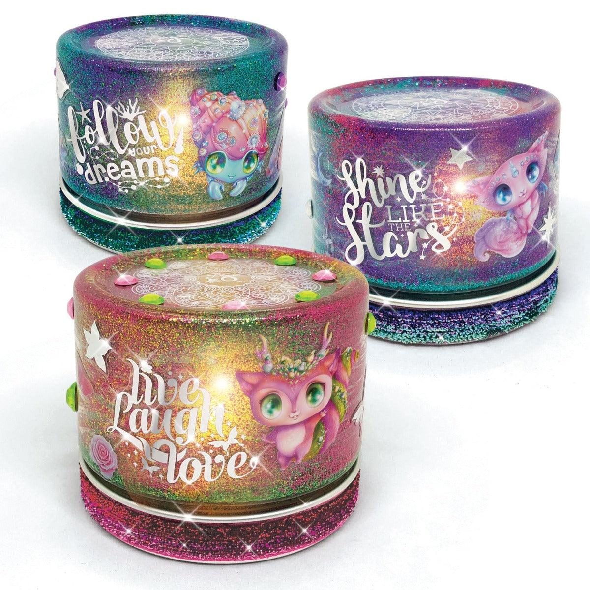 Nebulous Stars Night Light Jars Art Material