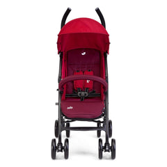 Joie Nitro LX Cherry - Baby Stroller Umbrella with Flat Reclining seat for Ages 0-3 Years