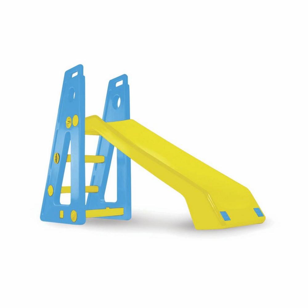 Ok Play Baby Slide Senior Garden and School Toy for Kids, Yellow & Blue, Ages 2 to 4 years
