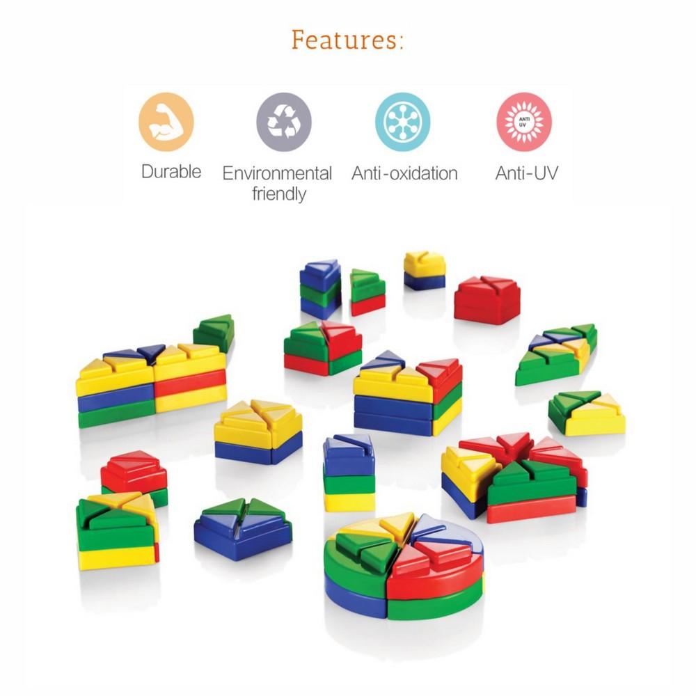 Ok Play Creat a Shape Building Blocks Toys for Kids, Multicolor, Ages 2 to 4 years