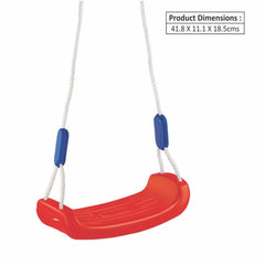 Ok Play Fun Flier Adjustable Baby Swing/Jhula for Kids, Red, Ages 5 to 10 years