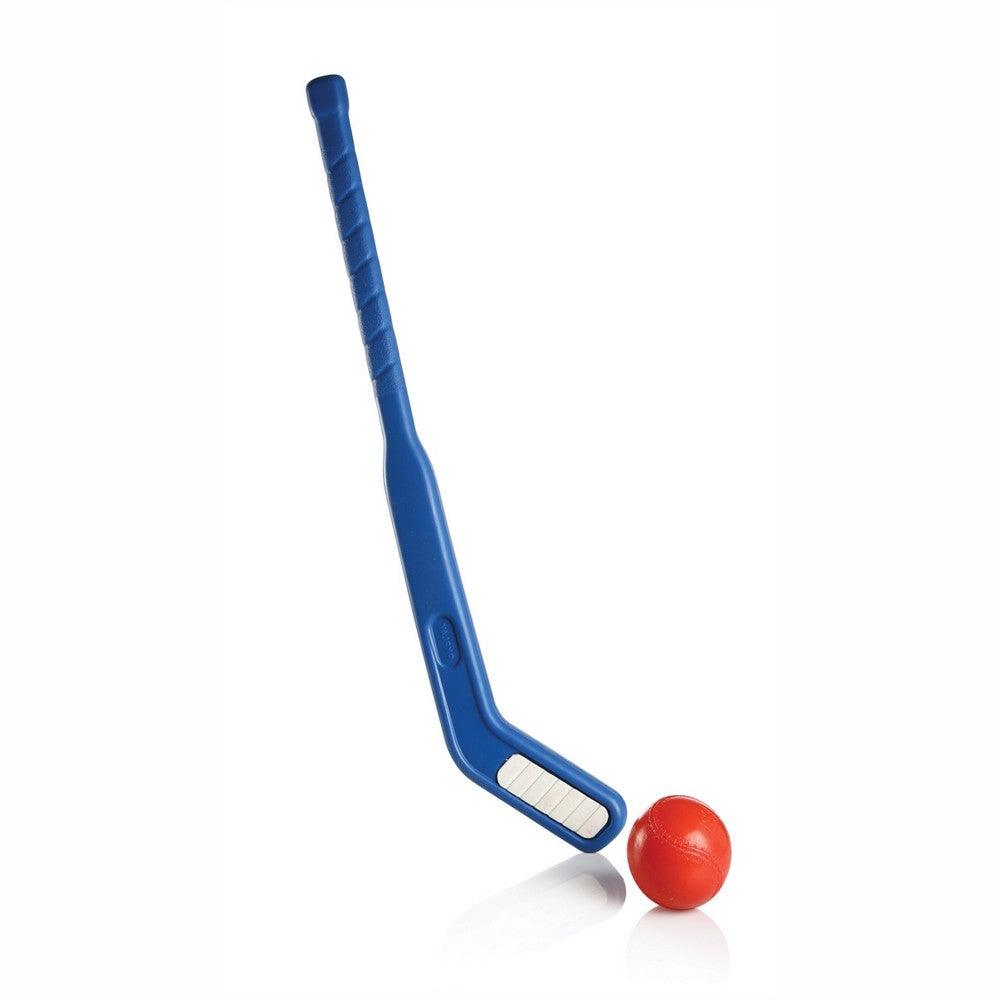 Ok Play Hockey 2000 Junior, Hockey stick for kids, Blue & Red, Ages 2 to 4 years