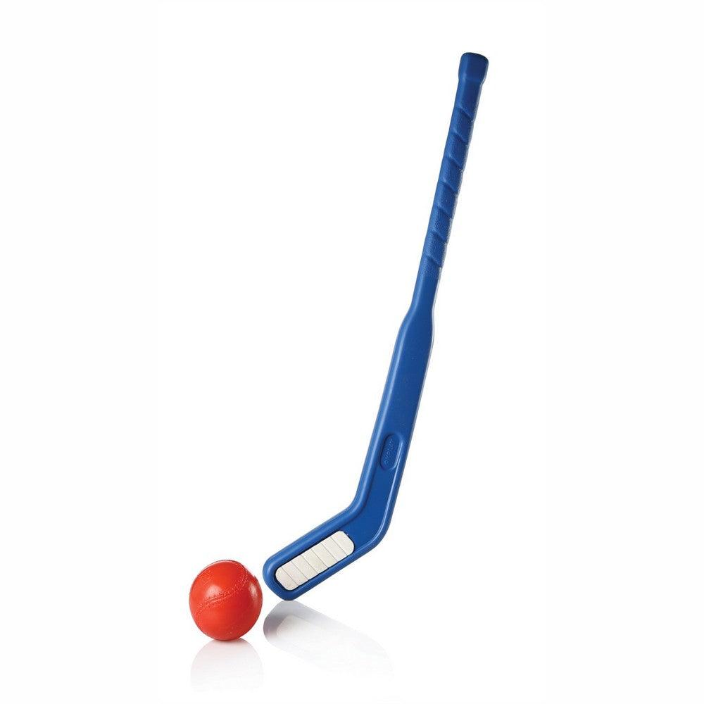 Ok Play Hockey 2000 Junior, Hockey stick for kids, Blue & Red, Ages 2 to 4 years