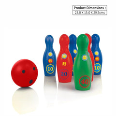 Ok Play Junior Bowling Alley Bowling Game Set for Kids, Multicolor, Ages 2 to 4 years