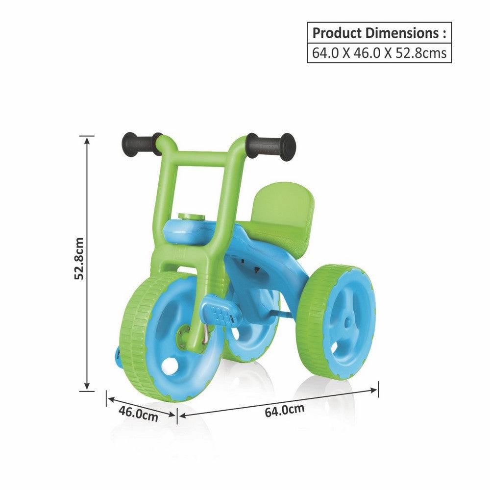 Ok Play Pacer Ride On Tricycle for Kids, Sky Blue, Ages 2 to 4 years
