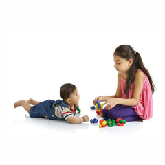 Ok Play Rainbow Links Toys for Toddlers, Multicolor, Ages 0 to 2 years
