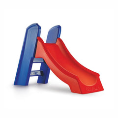 Ok Play Slide & Ladder, Garden and School Toy for Kids, Red & Blue, Ages 1 to 2 years