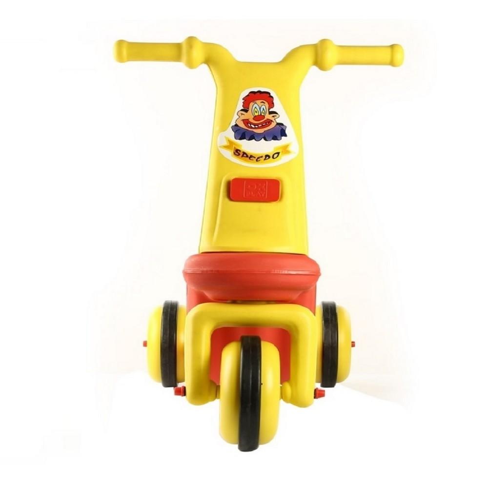 Ok Play Speedo Baby Ride On Push Bike for Kids, Red & Yellow, Ages 2 to 4 years