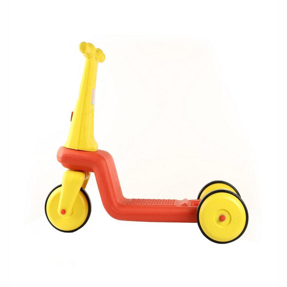 Ok Play Speedo Baby Ride On Push Bike for Kids, Red & Yellow, Ages 2 to 4 years