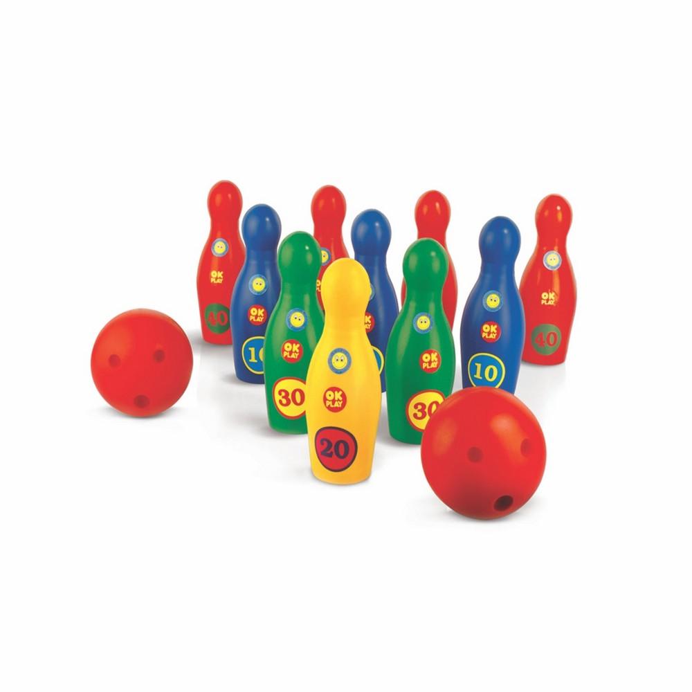 Ok Play Super Bowling Alley, Bowling Game Set for Kids, Multi, Ages 5 to 10 years