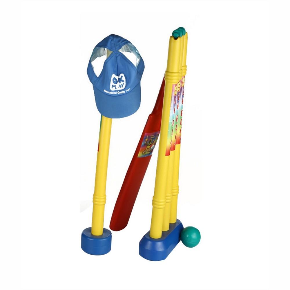 Ok Play World Cup Plastic Cricket Set for kids, Ages 2 to 4 years
