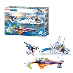 Sluban Manhunt in Sea, Building Blocks For Ages 6+ - FunCorp India
