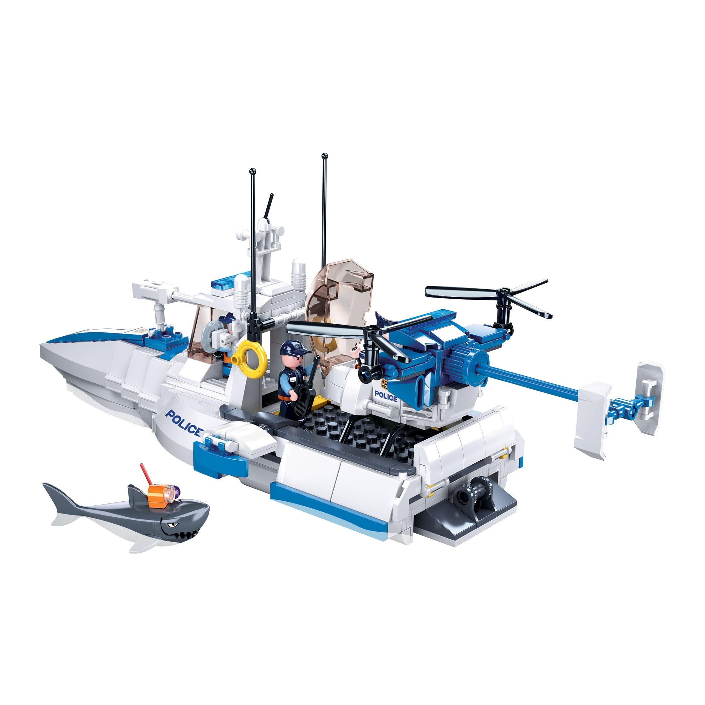 Sluban Manhunt in Sea, Building Blocks For Ages 6+ - FunCorp India