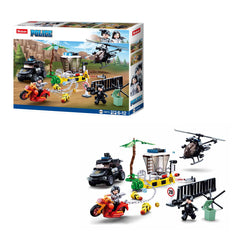 Sluban Police-Border Drug Control, Building Blocks For Ages 6+ - FunCorp India