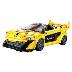 Sluban Racing Car - Yellow, Building Blocks For Ages 6+ - FunCorp India