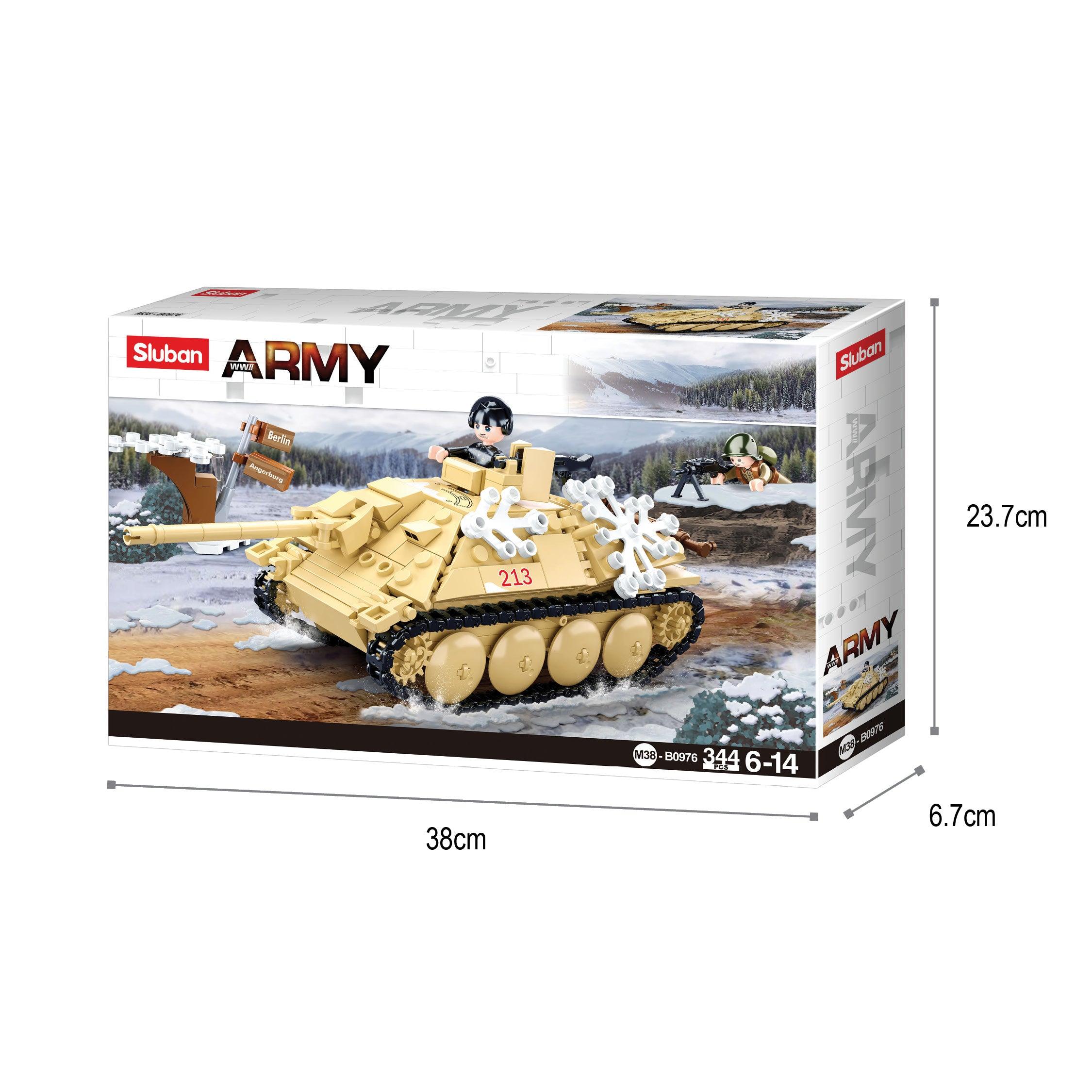 Sluban Tank Destroyer, Building Blocks For Ages 6+ - FunCorp India