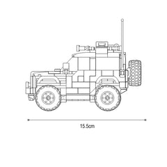Sluban SUV 300, Building Blocks For Ages 6+ - FunCorp India