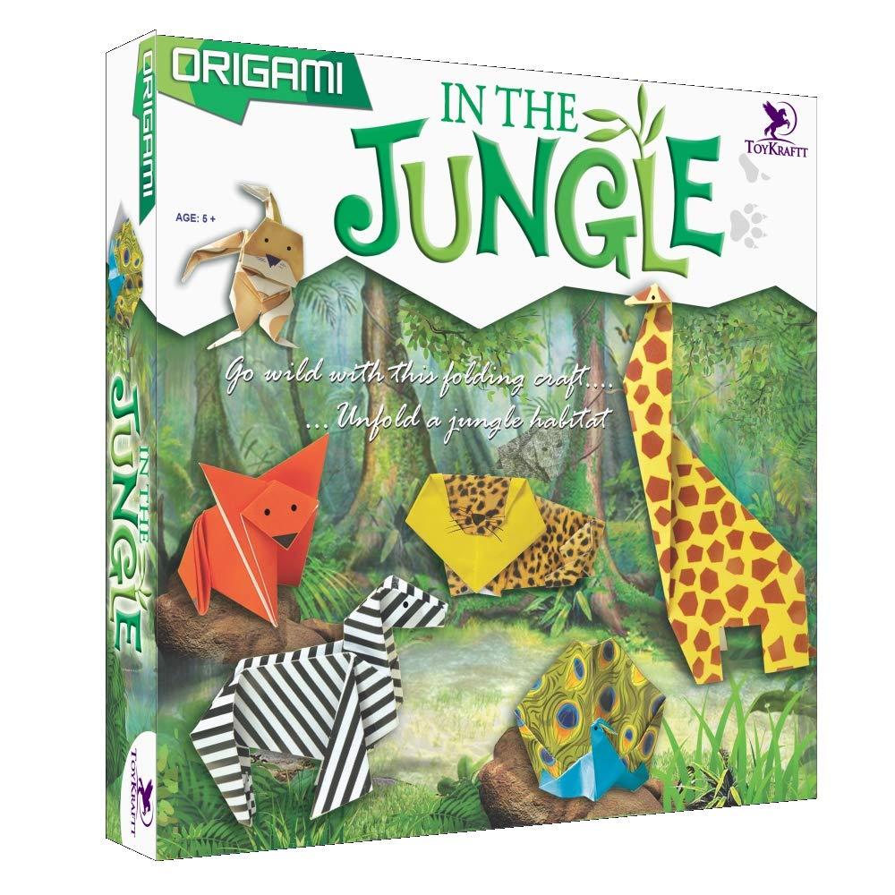 ToyKraft Origami-In The Jungle Craft Activity Kit for Kids