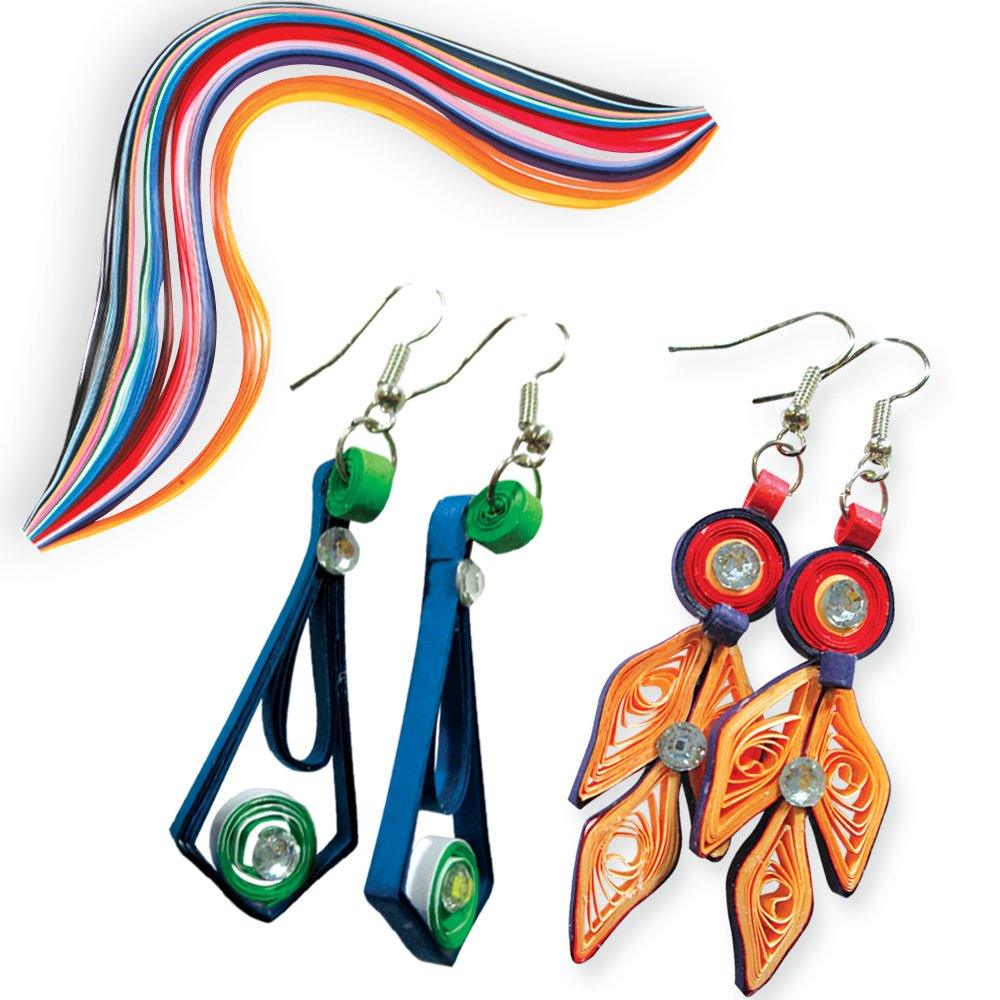 ToyKraft Jewellery Designs - Paper Quilling Craft Kit