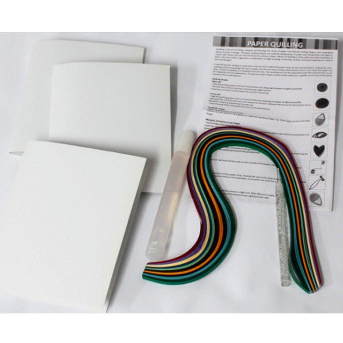 ToyKraft Paper Quilling Cards, Art and Craft Kit