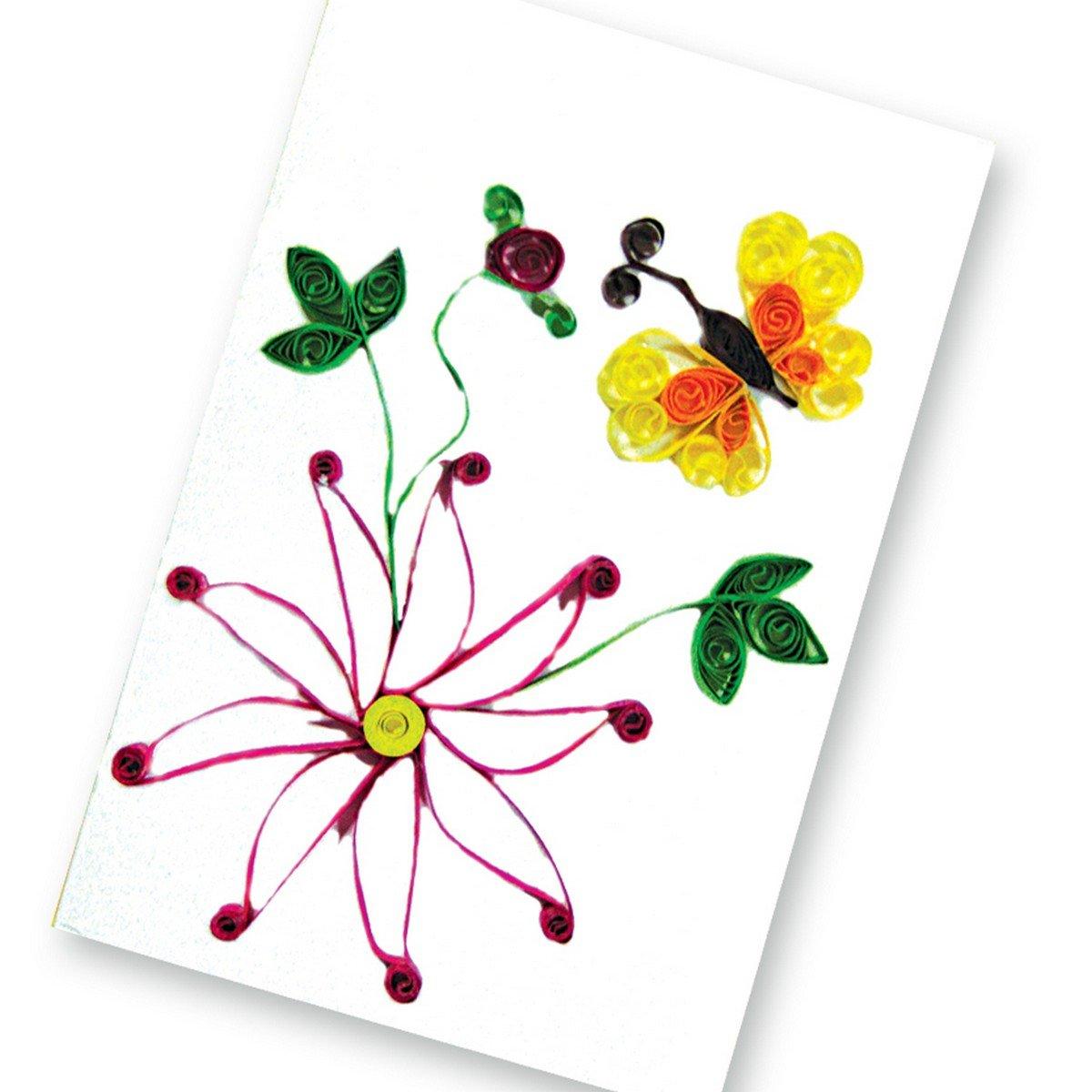 ToyKraft Paper Quilling Cards, Art and Craft Kit