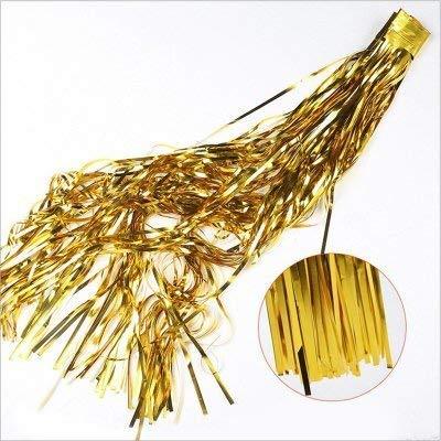 PartyCorp Big Golden Foil Curtain Fringe Set, 1 Pack